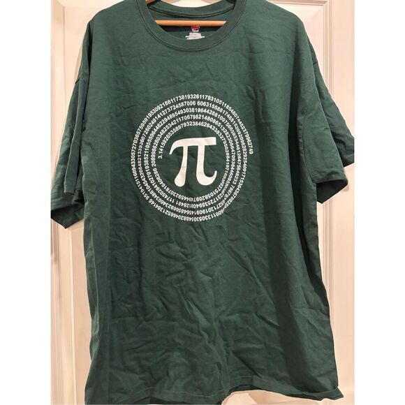 PI Day Math T-shirt size 2XL - Picture 1 of 2